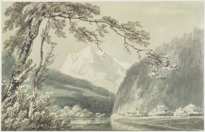 In der Nähe von Grindelwald, ca. 1796 von Joseph Mallord William Turner